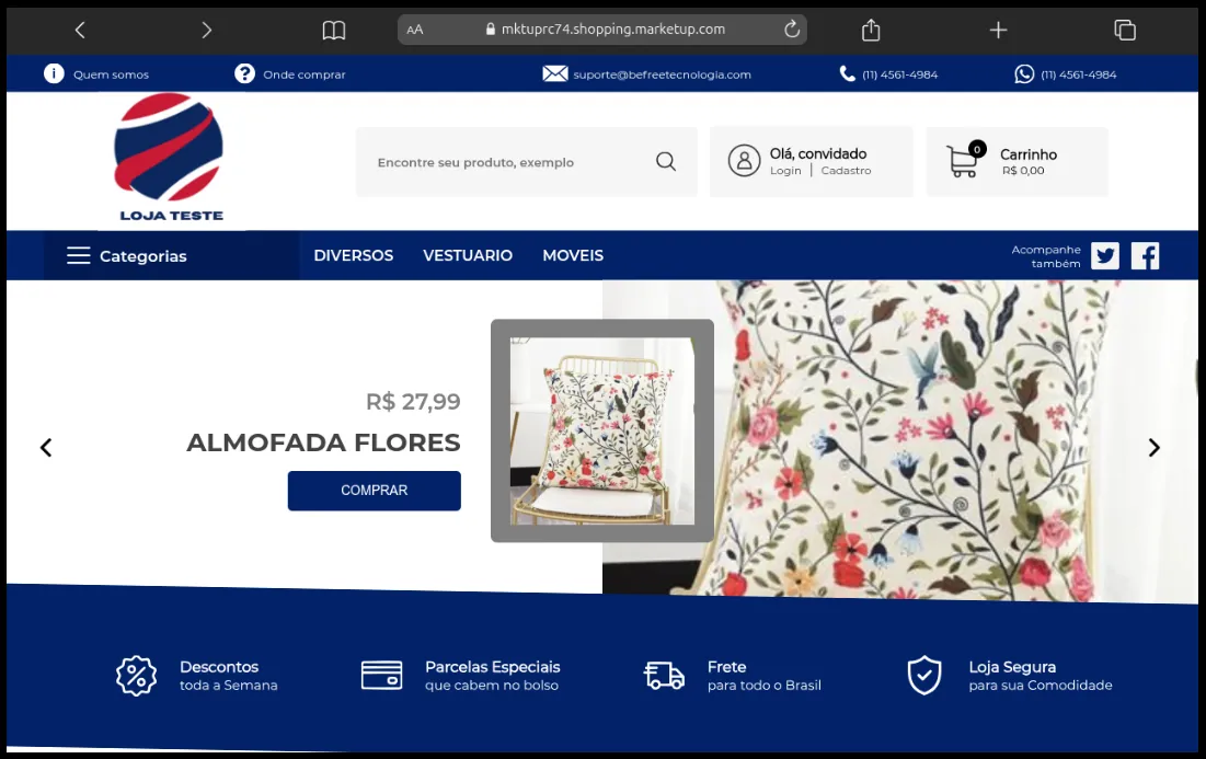 Site Profissional Empresa Barato